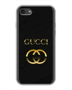 Чохол для iPhone 6 / 6s з картинкою «Золотий логотип Gucci»