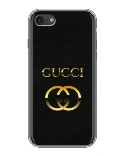 Чохол для iPhone 6 / 6s з картинкою «Золотий логотип Gucci»
