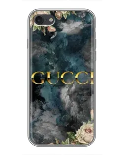Чехол для iPhone 6 / 6s с картинкой «Абстрактные цветы Gucci»