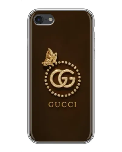 Чохол для iPhone 6 / 6s з картинкою «Gucci — золотий метелик»