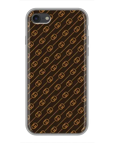 Чохол для iPhone 6 / 6s з картинкою «Gucci — золоті діагоналі»