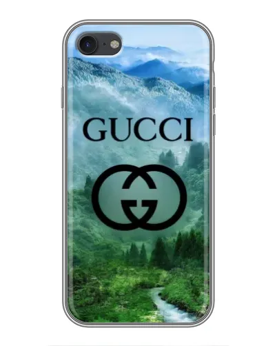 Чохол для iPhone 6 / 6s з картинкою «Gucci — гірський пейзаж»