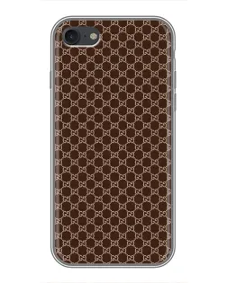 Чехол для iPhone 6 / 6s с картинкой «Gucci — шоколадная сетка»