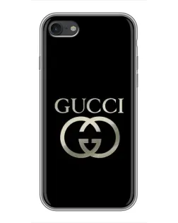 Чехол для iPhone 6 / 6s с картинкой «Gucci — золото на черном»
