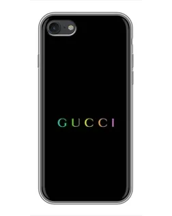 Чехол для iPhone 6 / 6s с картинкой «Gucci — неоновый минимализм»