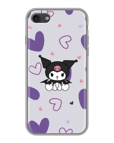 Чохол для iPhone 6 / 6s з картинкою «Kuromi та лавандові серця» Чохол для iPhone 6 / 6s з картинкою «Kuromi та лавандові серця»
