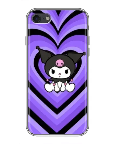 Чохол для iPhone 6 / 6s з картинкою «Kuromi та фіолетові серця» Чохол для iPhone 6 / 6s з картинкою «Kuromi та фіолетові серця»