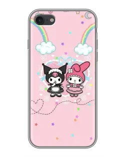 Чохол для iPhone 6 / 6s з картинкою «My Melody та Kuromi»