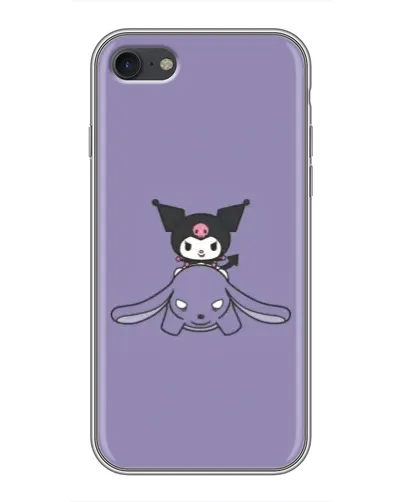 Чохол для iPhone 6 / 6s з картинкою «Kuromi на ліловому фоні» Чохол для iPhone 6 / 6s з картинкою «Kuromi на ліловому фоні»