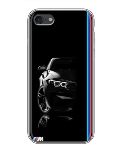 Чохол для iPhone 6 / 6s з картинкою «Силует BMW в темряві»