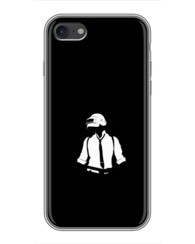Чохол для iPhone 6 / 6s з картинкою «PUBG — білий шолом»