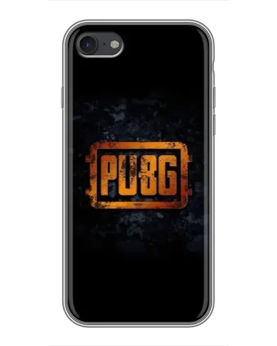 Чохол для iPhone 6 / 6s з картинкою «PUBG — золотий логотип»