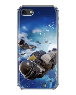 Чохол для iPhone 6 / 6s з картинкою «Десант PUBG — стрибок»