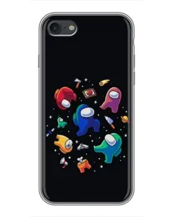 Чохол для iPhone 6 / 6s з картинкою «Among Us космос»