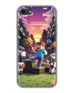 Чохол для iPhone 6 / 6s з картинкою «Стів на фермі» Чохол для iPhone 6 / 6s з картинкою «Стів на фермі»