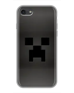 Чехол для iPhone 6 / 6s с картинкой «Черный крипер градиент»