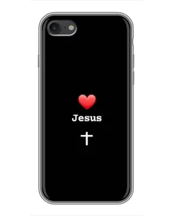 Чохол для iPhone 6 / 6s з картинкою «Серце - Jesus» Чохол для iPhone 6 / 6s з картинкою «Серце - Jesus»