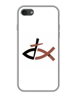 Чохол для iPhone 6 / 6s з картинкою «Риба та хрест»