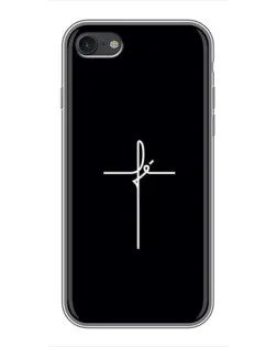 Чехол для iPhone 6 / 6s с картинкой «Тонкий крест»