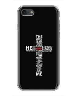 Чехол для iPhone 6 / 6s с картинкой «Текстовый крест»