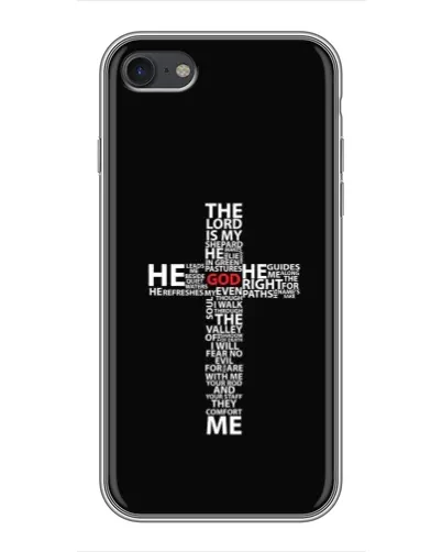 Чехол для iPhone 6 / 6s с картинкой «Текстовый крест» Чехол для iPhone 6 / 6s с картинкой «Текстовый крест»