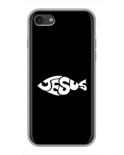 Чехол для iPhone 6 / 6s с картинкой «Рыба Jesus»