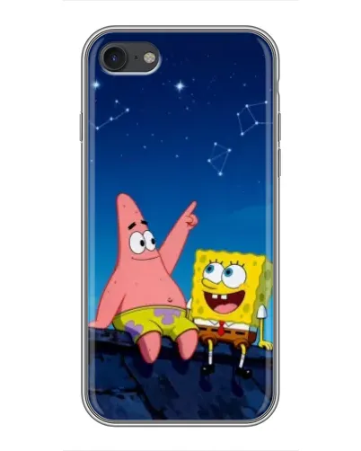Чохол для iPhone 6 / 6s з картинкою «Губка Боб та Патрік вночі» Чохол для iPhone 6 / 6s з картинкою «Губка Боб та Патрік вночі»