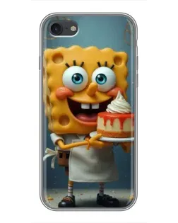Чохол для iPhone 6 / 6s з картинкою «Кухар Спанч Боб»