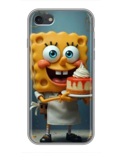 Чохол для iPhone 6 / 6s з картинкою «Кухар Спанч Боб» Чохол для iPhone 6 / 6s з картинкою «Кухар Спанч Боб»