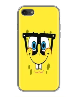 Чехол для iPhone 6 / 6s с картинкой «Минималистичный Спанч Боб»
