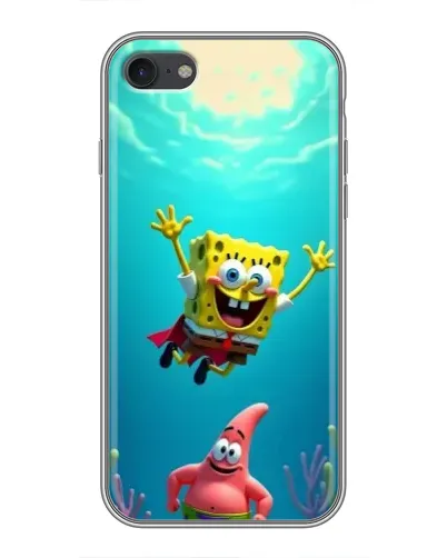 Чехол для iPhone 6 / 6s с картинкой «Спанч Боб под водой» Чехол для iPhone 6 / 6s с картинкой «Спанч Боб под водой»