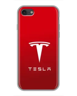 Чохол для iPhone 6 / 6s з картинкою «Tesla Red Classic»