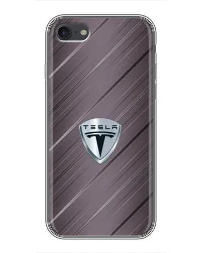 Чохол для iPhone 6 / 6s з картинкою «Металева текстура Tesla» Чохол для iPhone 6 / 6s з картинкою «Металева текстура Tesla»
