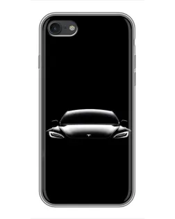 Чохол для iPhone 6 / 6s з картинкою «Фари Tesla Night»