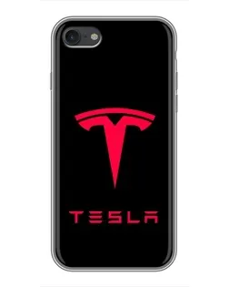 Чохол для iPhone 6 / 6s з картинкою «Tesla Red Logo»