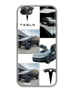 Чохол для iPhone 6 / 6s з картинкою «Колаж Cybertruck Tesla»