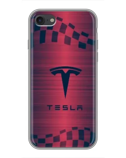 Чохол для iPhone 6 / 6s з картинкою «Тесла червоний карбон» Чохол для iPhone 6 / 6s з картинкою «Тесла червоний карбон»