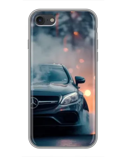 Чохол для iPhone 6 / 6s з картинкою «Mercedes — нічне місто»