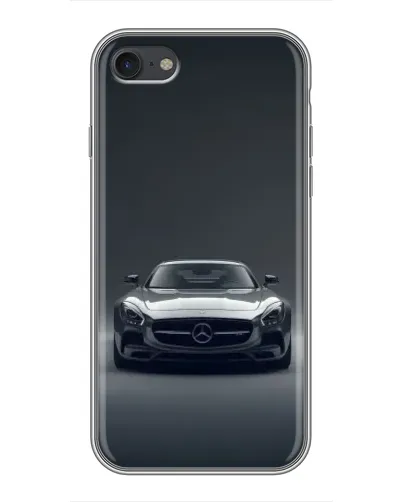 Чехол для iPhone 6 / 6s с картинкой «Mercedes на черном»