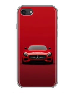 Чехол для iPhone 6 / 6s с картинкой «Красный Mercedes AMG»