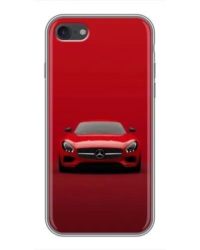 Чехол для iPhone 6 / 6s с картинкой «Красный Mercedes AMG»