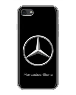 Чохол для iPhone 6 / 6s з картинкою «Mercedes Silver Logo»