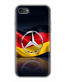 Чохол для iPhone 6 / 6s з картинкою «Mercedes — прапор Німеччини»