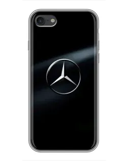 Чохол для iPhone 6 / 6s з картинкою «Mercedes на металі»