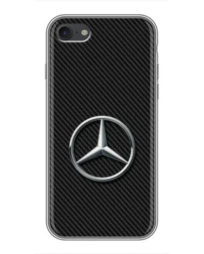 Чохол для iPhone 6 / 6s з картинкою «Карбоновий Mercedes стиль»