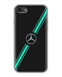 Чехол для iPhone 6 / 6s с картинкой «Спортивные линии Mercedes»