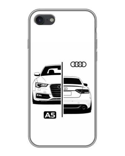 Чохол для iPhone 6 / 6s з картинкою «Audi — контрастний дизайн»