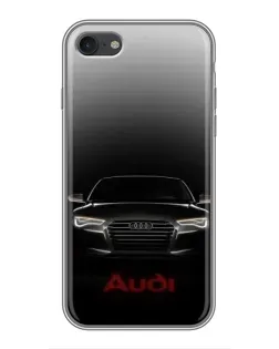 Чохол для iPhone 6 / 6s з картинкою «Audi — градієнтний контур»