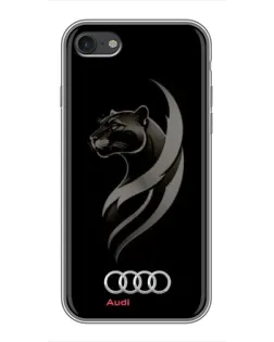 Чохол для iPhone 6 / 6s з картинкою «Графіка — пантера та Audi»