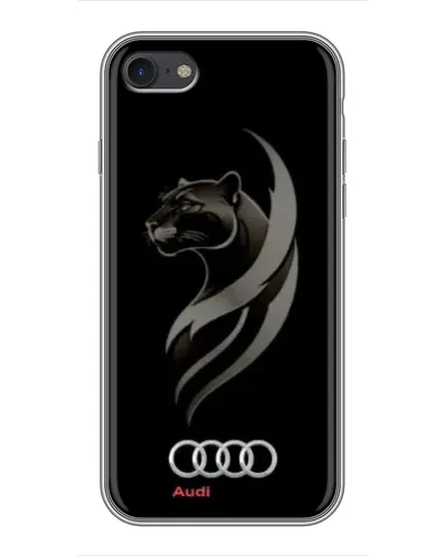 Чохол для iPhone 6 / 6s з картинкою «Графіка — пантера та Audi»